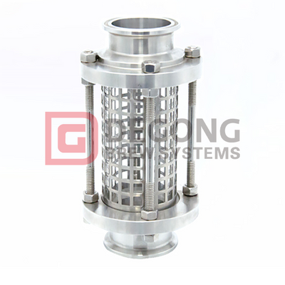  10mm/12mm/14mm/50mm 304 Stainless Steel Food Grade Sanitary Direct-view Mirror with Protective Net