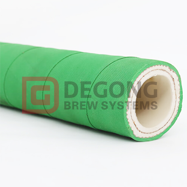 1.0″ Flexible Green UHMW Chemical Resistance Hose for Solvent without Fitting