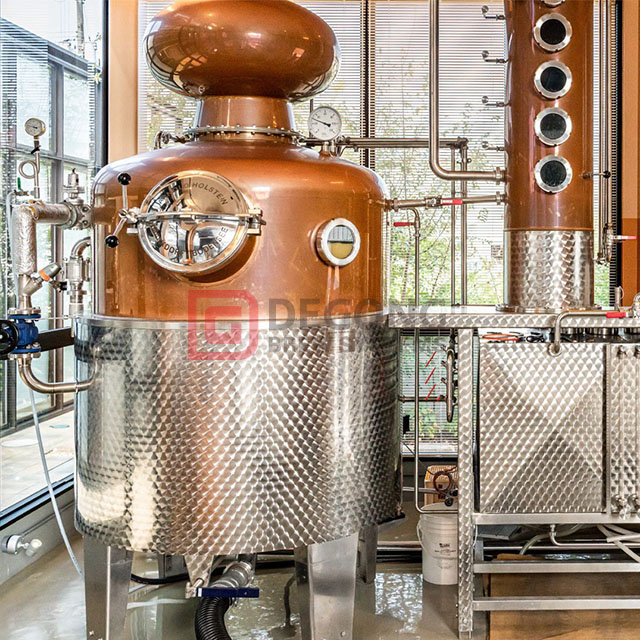 1500L/400Gal Copper Brandy Gin Basket Style Distillation Equipment