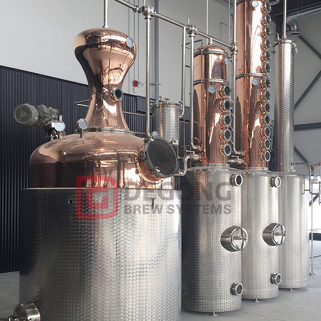 Hot Sale 1500L 396 Gallon Copper Alcohol Vodka Distillery Machine for Sale