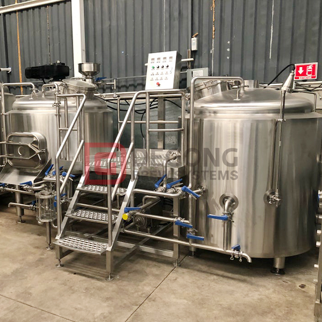 5 BBL Electric Heating Brewhouse for Micro Beer Factory Stainless Steel Brewing Equipment for Sale