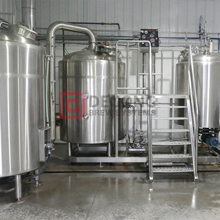 2000L 2 Vessels Commercial Brewhouse Stainless Steel Brewery Equipment Brewing Plant