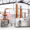 300L Electric Copper Vodka Distillery Equipment Gin Alcohol Distiller Spirits Column Still