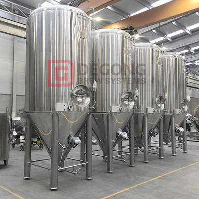 5000L Conical Fermentation Tank Beer Brewing Stainless Steel Fermenter Brewery Equipment