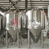 500L Conical Jacketed Fermentation Tanks Stainless Steel Fermenter Beer Brewing System Equipment 