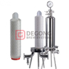 Stainless Steel Filter Housings Water Cartridges 20 Inch Filter Cartridge Housing For Food And Beverage filtration