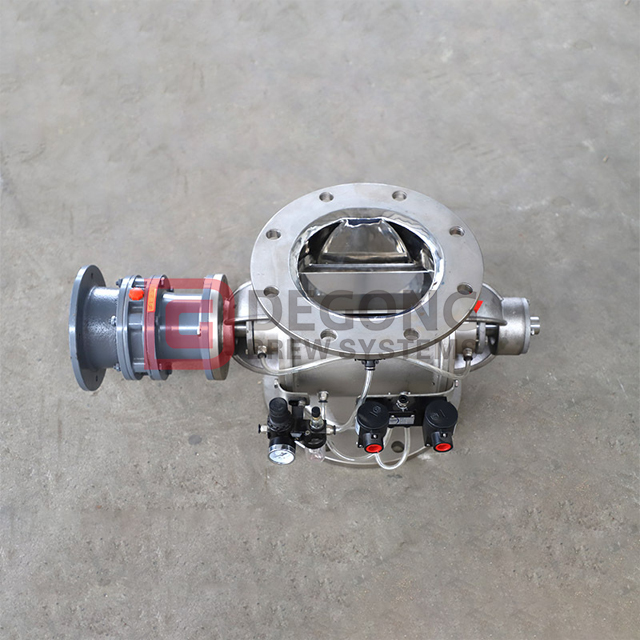 Star Discharger Valve | Sealed Air Lock Valve | Air Shutoff Fan | Stainless Steel 304 | Fine Particle Powder Rotary Air Shutoff | Various Specifications