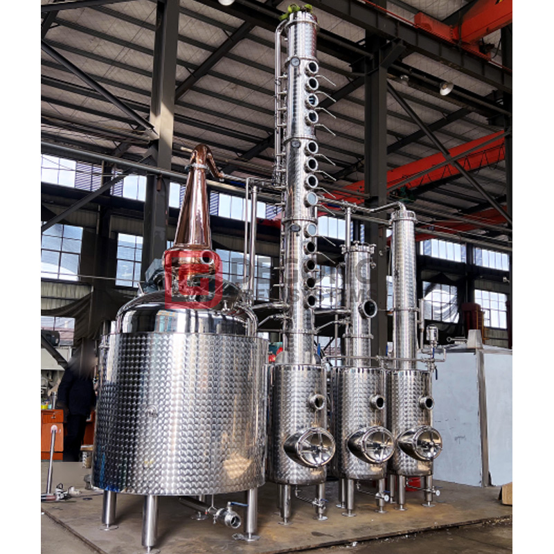 1000L Alcohol Distillation Still for Whiskey Vodka Rum
