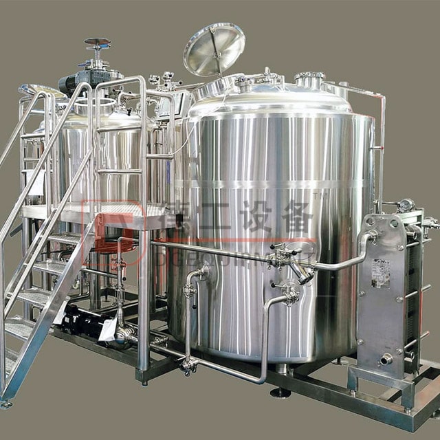 500L Craft Home Brewing System Micro Hotel Restaurant Used Beer Brewhouse Brewery Equipment for Sale