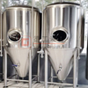 Customized Fermenter 304 Stainless Steel Welds Grinded To Ra 0.4um Cooling Jacket