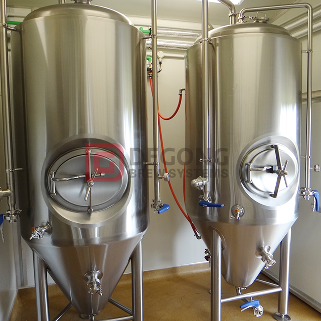 2000L Beer Conical Fermentation Tank High Quality Stainless Steel Fermenter