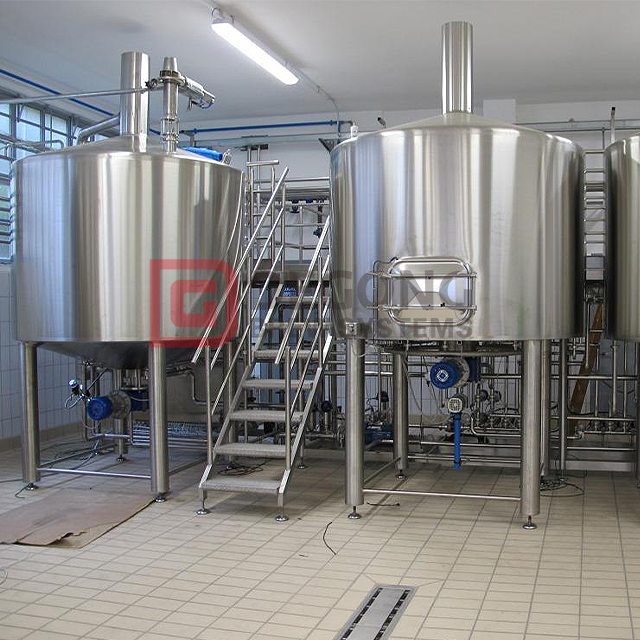 Automated Micro Brewery Equipment Turnkey Brewing Equipment Craft Beer Brewhouse Manufacture