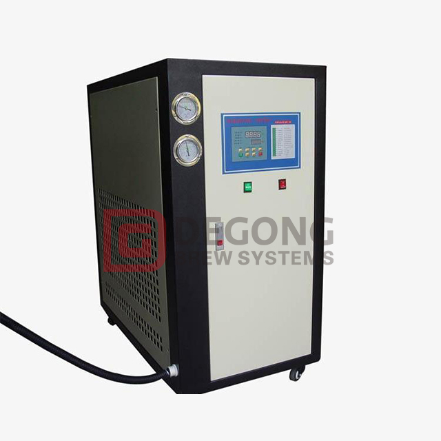 Efficient Cooling Capacity Water-cooled Glycol Chiller Beer Glycol Chiller Beer Small Chiller for Sale