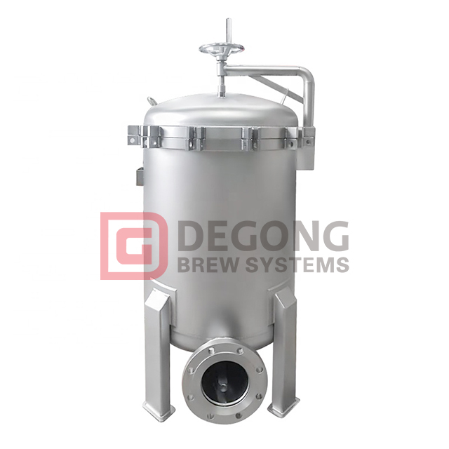 Stainless Steel SS 304/316L Multi Bag Filter Housing for Food And Beverage