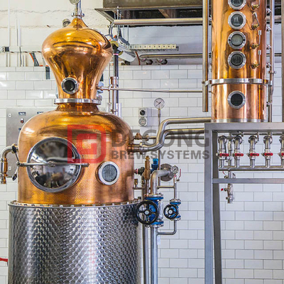 1000L Industrial distilling equipment alcohol production line with Whiskey vodka distillery equipment 