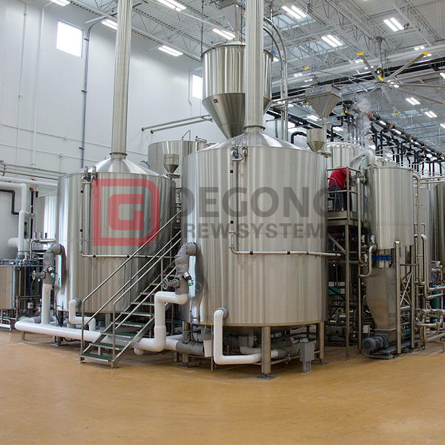 5000L 50HL Beer Brewing System Commercial Brewery Equipment Large Factory Brewhouse Plant