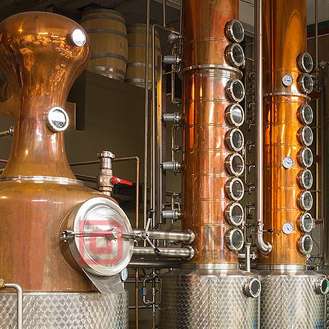 500L Column Still Vodka Distilling Machine Copper Alcohol Distillery Spirits Distiller