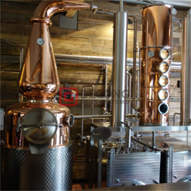Copper pot stills personal distilling machine 500L distillery mash equipment machinery for sale