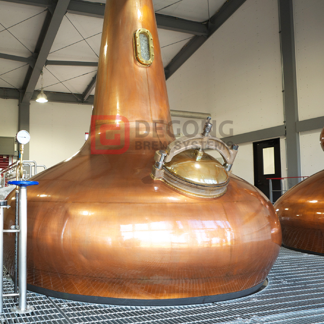 3000L Copper Distillery Equipment / Pot Still Distillation / Alcohol Still for Sale