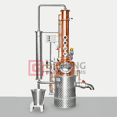 50L Moonshine Distiller Home Vodka Copper Distillation Equipment for Sale