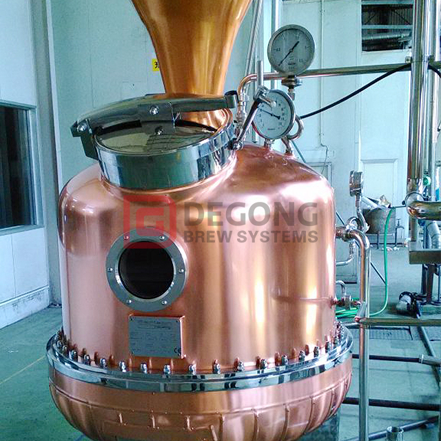 1000L High-quality Hot-selling Whiskey Vodka Brandy Copper Distillation Equipment