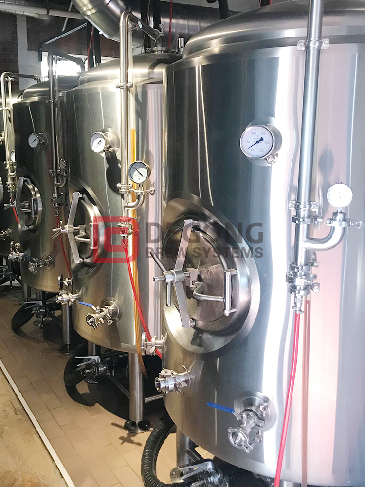 Turnkey Combined 3 Vessel Brewhouse 3 BBL Electric Heating Brewing