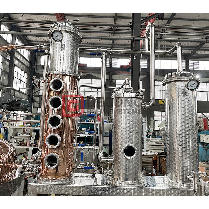 1000L Distillery Equipment Gin Column for Spirit Production