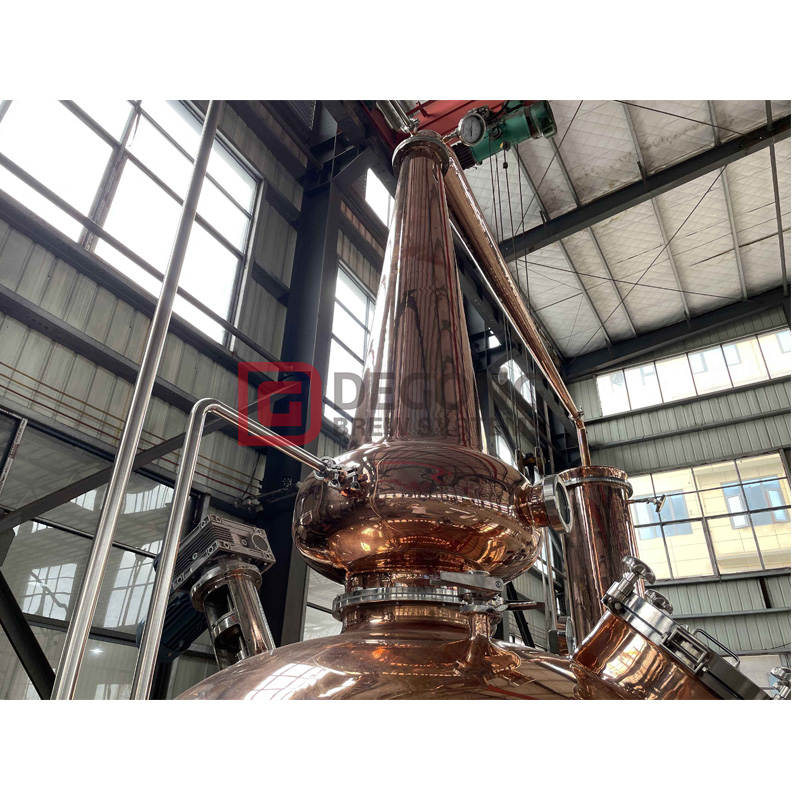400L Copper Distillery Equipment for Whiskey Gin Vodka