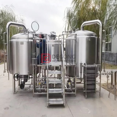 fully automated brewing system 2500L brewery equipment beer manufacturing for sale
