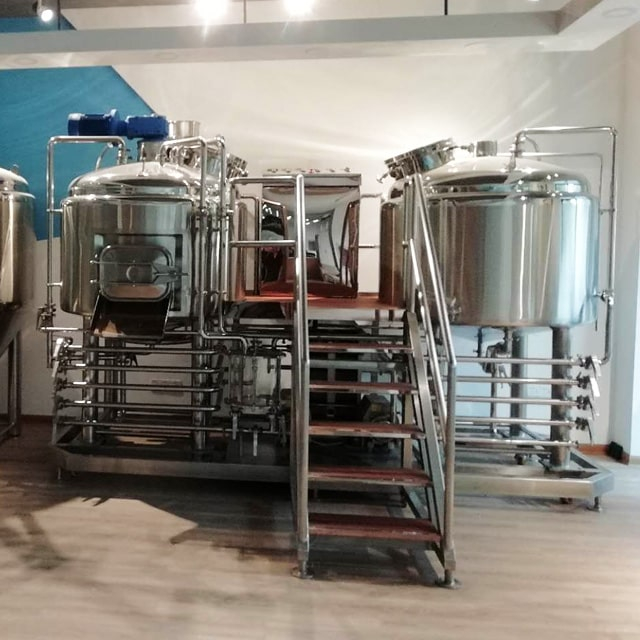 5BBL 10BBL Brewpub Used Micro Brewery Equipment Electric Free Combined Small Beer Brewing System 