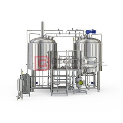 500L Brewpub Micro Brewery Equipment SUS304 Craft Beer Brewing System Brewhouse Machine