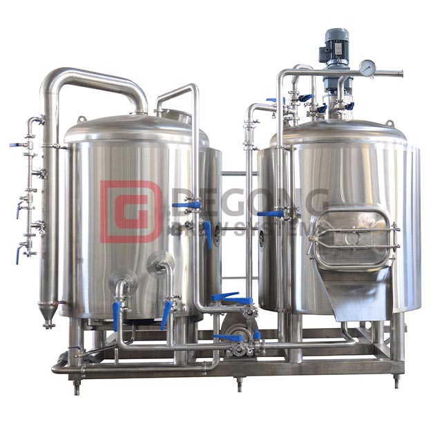 1000L 2 Vessel Beer Brewing Equipment Commercial Brewhouse System Complete Brewery 