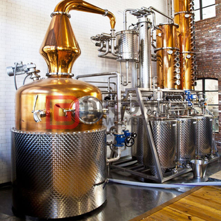 100-5000L Gin/ Whisky/ Vodka/ Brandy distillery system still equipment size