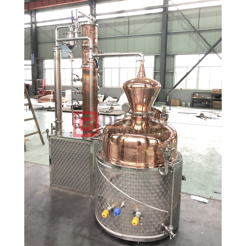 200L Distillery Equipment for Gin Vodka Whiskey Compact